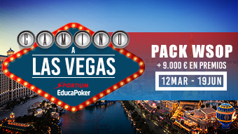 EducaPoker y Sportium reparten otro pack a las WSOP con una carrera exclusiva EducaPoker y Sportium reparten otro pack a las WSOP con una carrera exclusiva