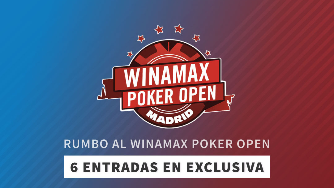 EducaPoker y Winamax reparten 6 asientos para el Winamax Open de Madrid