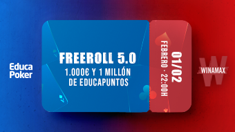 La escuela celebra la llegada de EducaPoker 5.0 repartiendo 1.000 € en Winamax