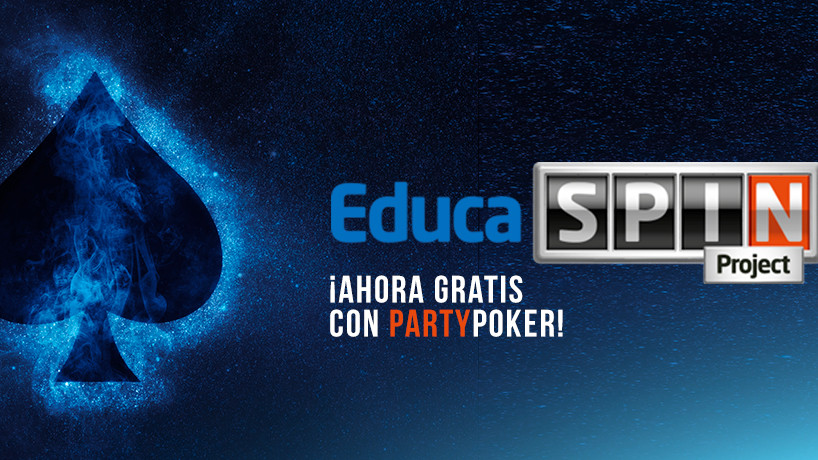 El EducaSpin Project de EducaPoker es gratis si juegas con PartyPoker