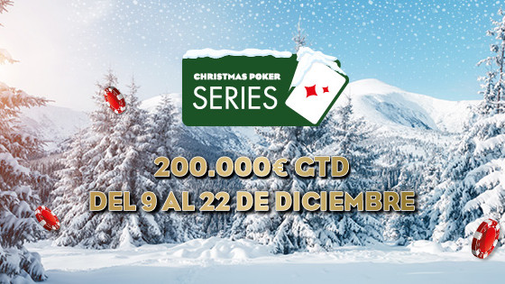 Celebra la Navidad en Barcelona con las Christmas Poker Series 200.000€ GTD