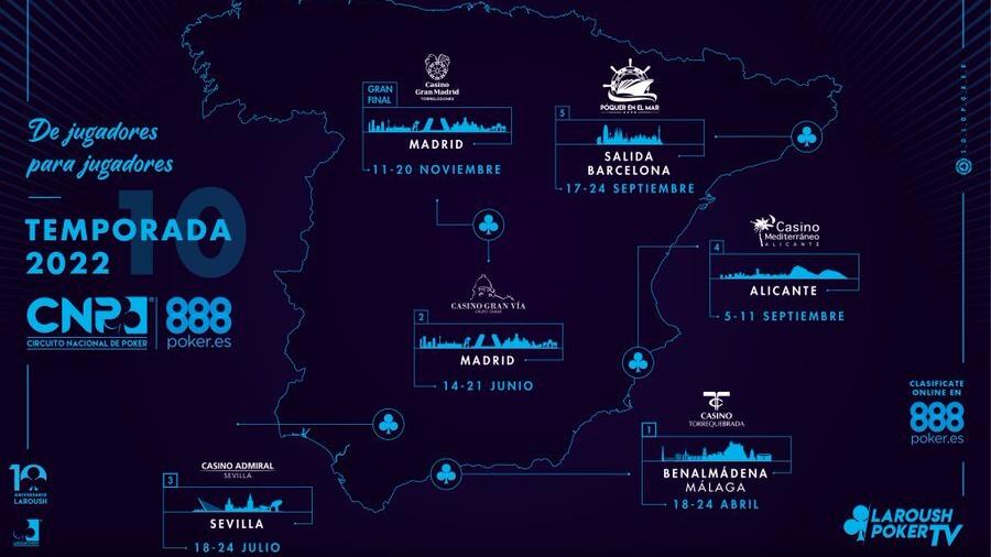 El CNP presenta su calendario oficial de 2022