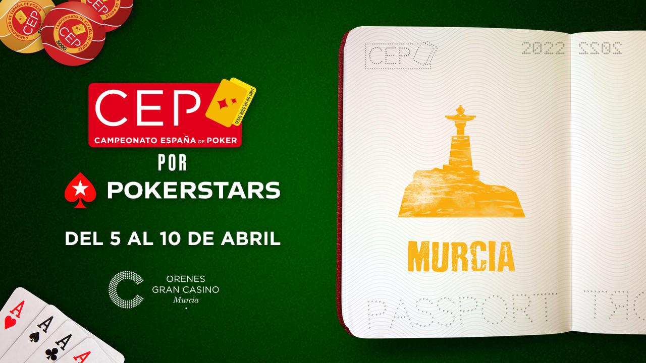 El CEP anuncia el calendario de su etapa de abril en Murcia con 4 grandes eventos