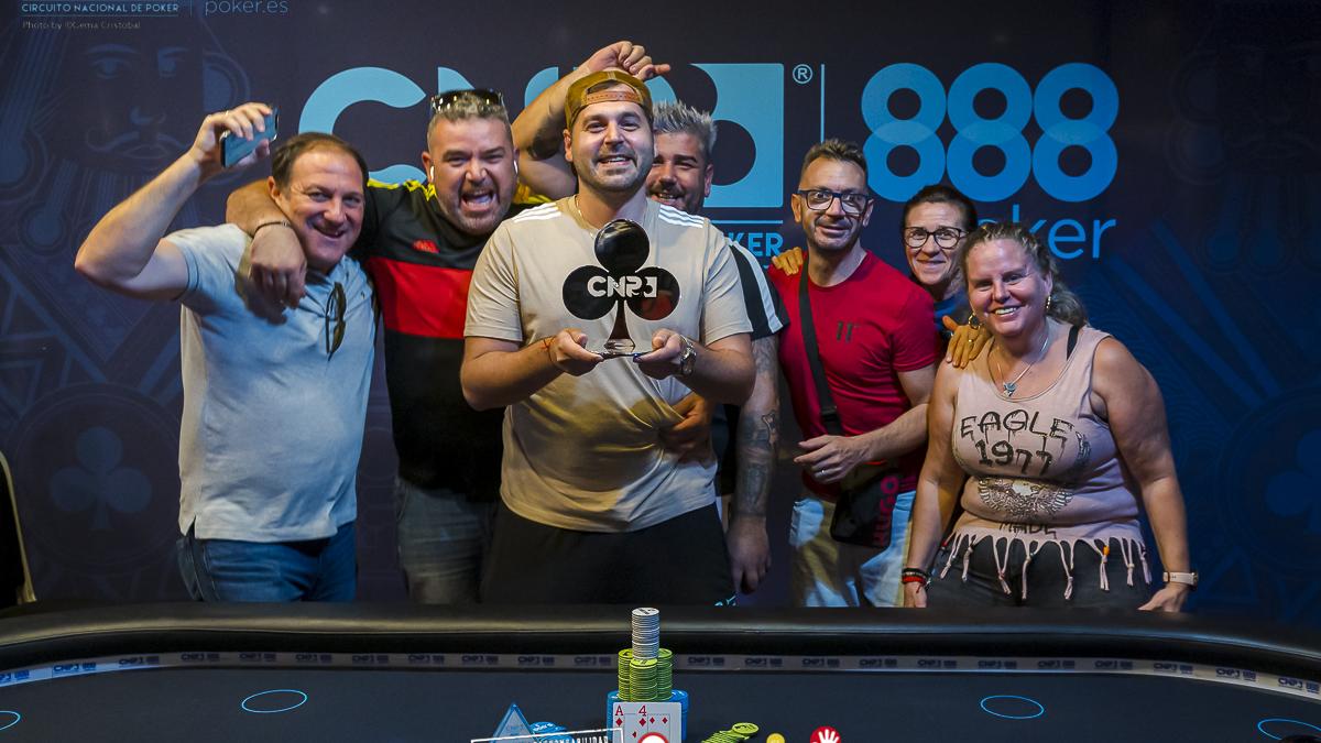 Norber "el cachimbas" se proclama campeón del High Roller CNP888 Alicante