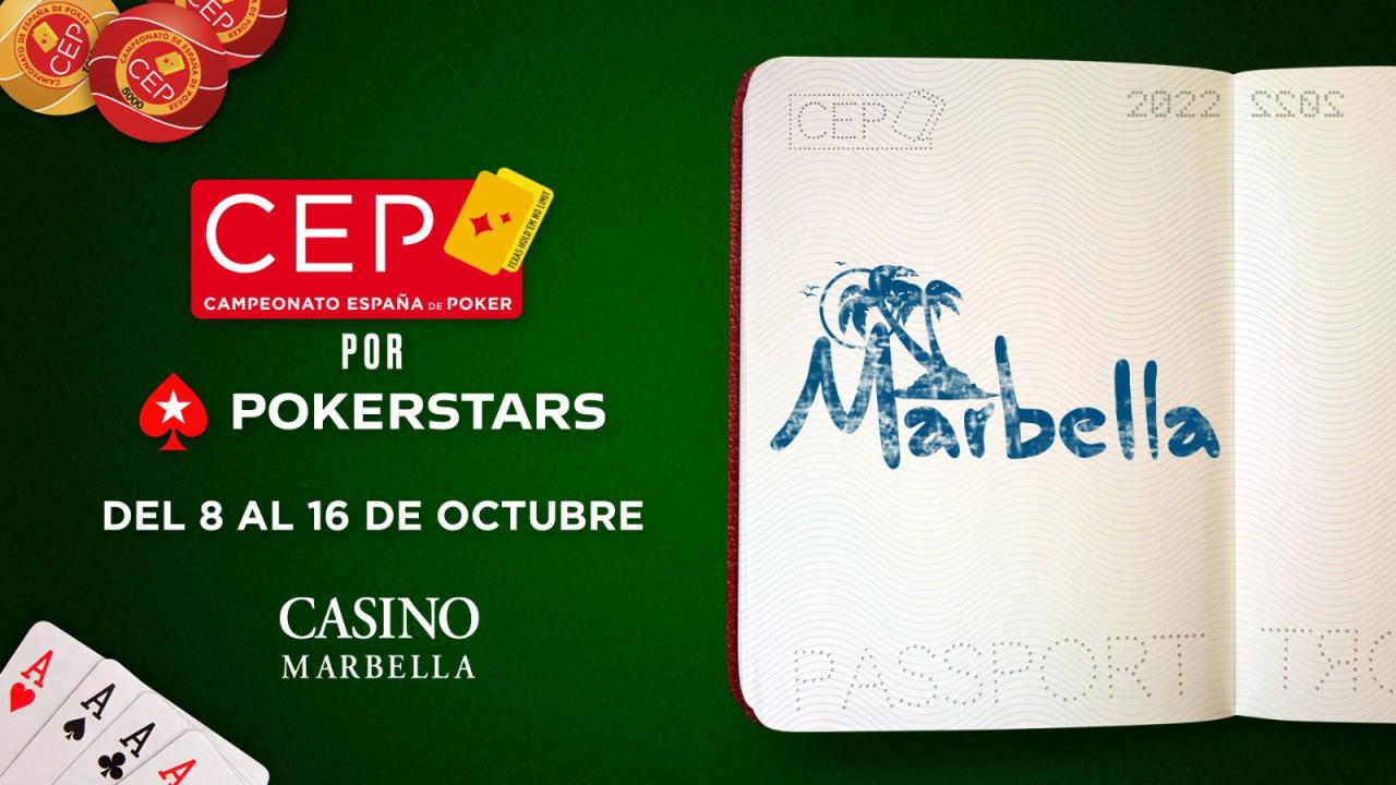 Comienza el Main Event del CEP Marbella con nuestra cobertura especial