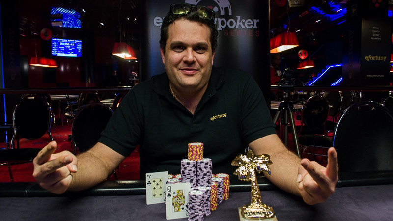 Pedro Inglés tiró de fe para ganar sus primeras EFPS Pedro Inglés tiró de fe para ganar sus primeras EFPS