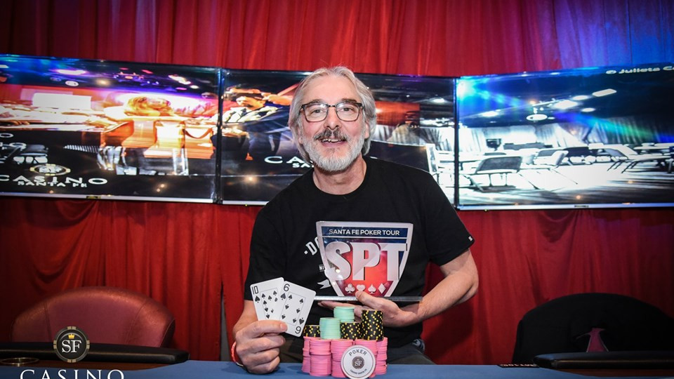 Comelli conquistó la cuarta fecha del Santa Fe Poker Tour