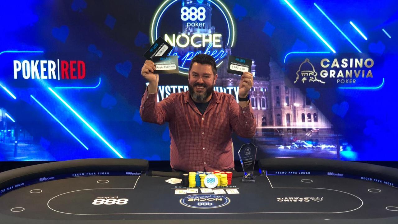 Angel Montoya penúltimo clasificado de la Gran Final de Noche de Poker