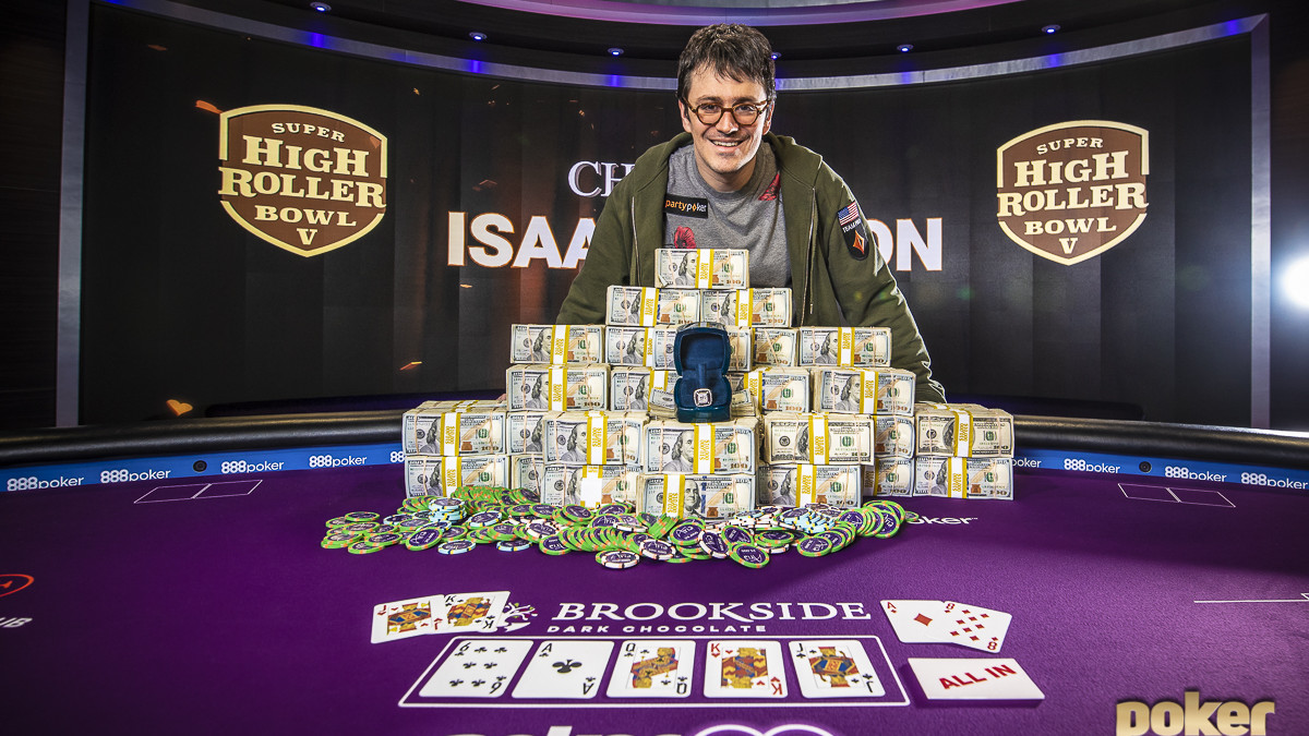 Isaac Haxton gana una Super High Roller Bowl donde Adrián no pudo pasar del quinto puesto