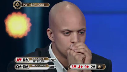 Jared Huggins debuta en The Big Game Jared Huggins debuta en The Big Game