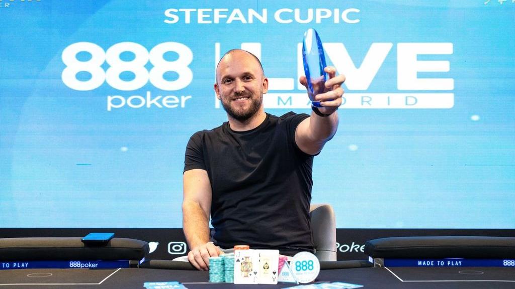 Stefan Cupic gana el High Roller 888poker LIVE Madrid por 25.000 € Stefan Cupic gana el High Roller 888poker LIVE Madrid por 25.000 €