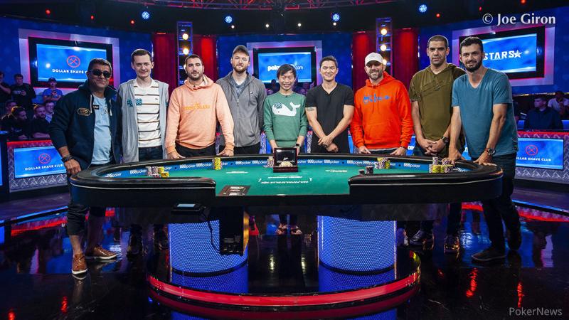 Sin jugadores latinos, quedó conformada la mesa final del Main Event de la WSOP