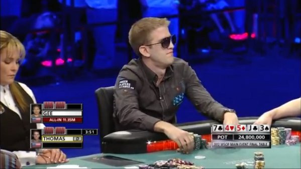 WSOP 2012 Main Event Final Table Live 1