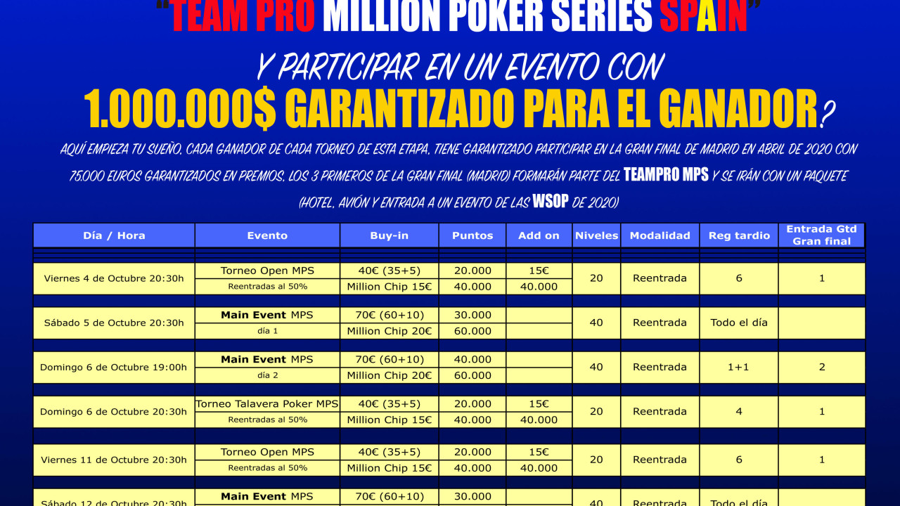 Este fin de semana comienza la etapa doble de las MPS en Casino Talavera