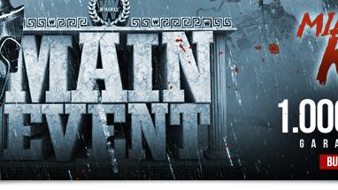 La sala te ofrece un fin de semana de lujo con el inicio del Main Event 1.000.000€ GTD y el Sunday Surprise