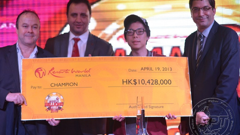 Joseph Cheong se hace con los Manila Millions en dos manos