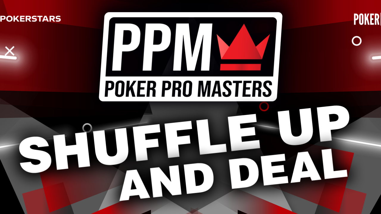 Primera Jornada del Poker Pro Masters ¡Shuffle up and Deal!