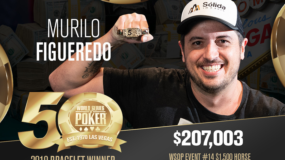 Llegó el primer Brazalete latino: el brasilero Murilo Figueredo campeón del Evento #14 Llegó el primer Brazalete latino: el brasilero Murilo Figueredo campeón del Evento #14