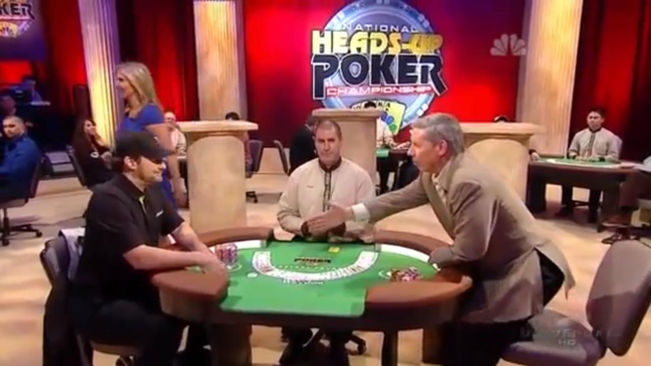 NBC Heads Up Poker Championship, episodio 2: 1/32 de final, grupo Hearts