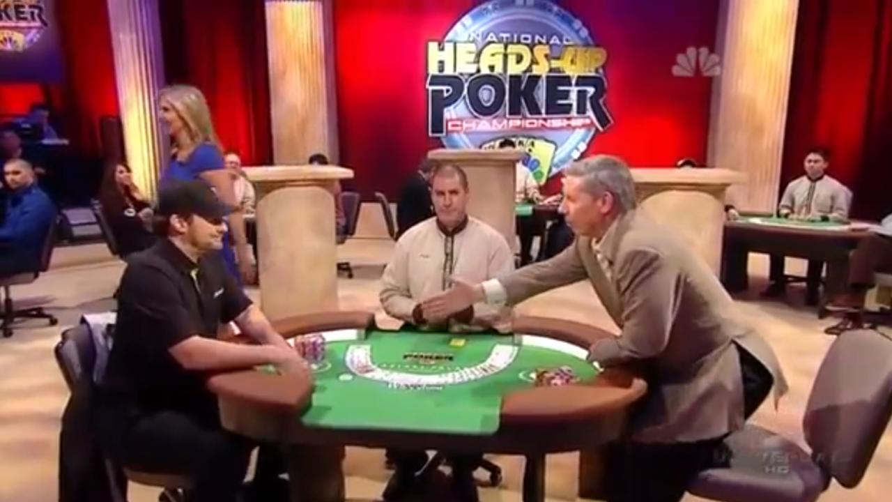 NBC Heads Up Poker Championship, episodio 2: 1/32 de final, grupo Hearts NBC Heads Up Poker Championship, episodio 2: 1/32 de final, grupo Hearts