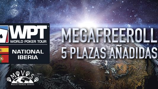 CasinoBarcelona.es pone sobre la mesa 5 entradas al WPT Nat.Iberia en su Mega Freeroll