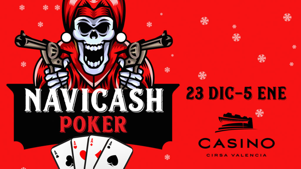 Maratón de poker cash en Casino Cirsa Valencia