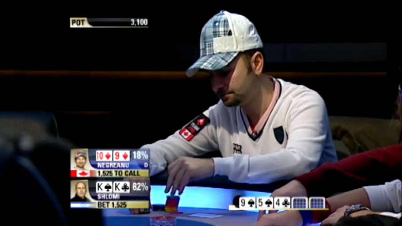 La mejor mano de la historia de PokerStars es... ¡de Negreanu!