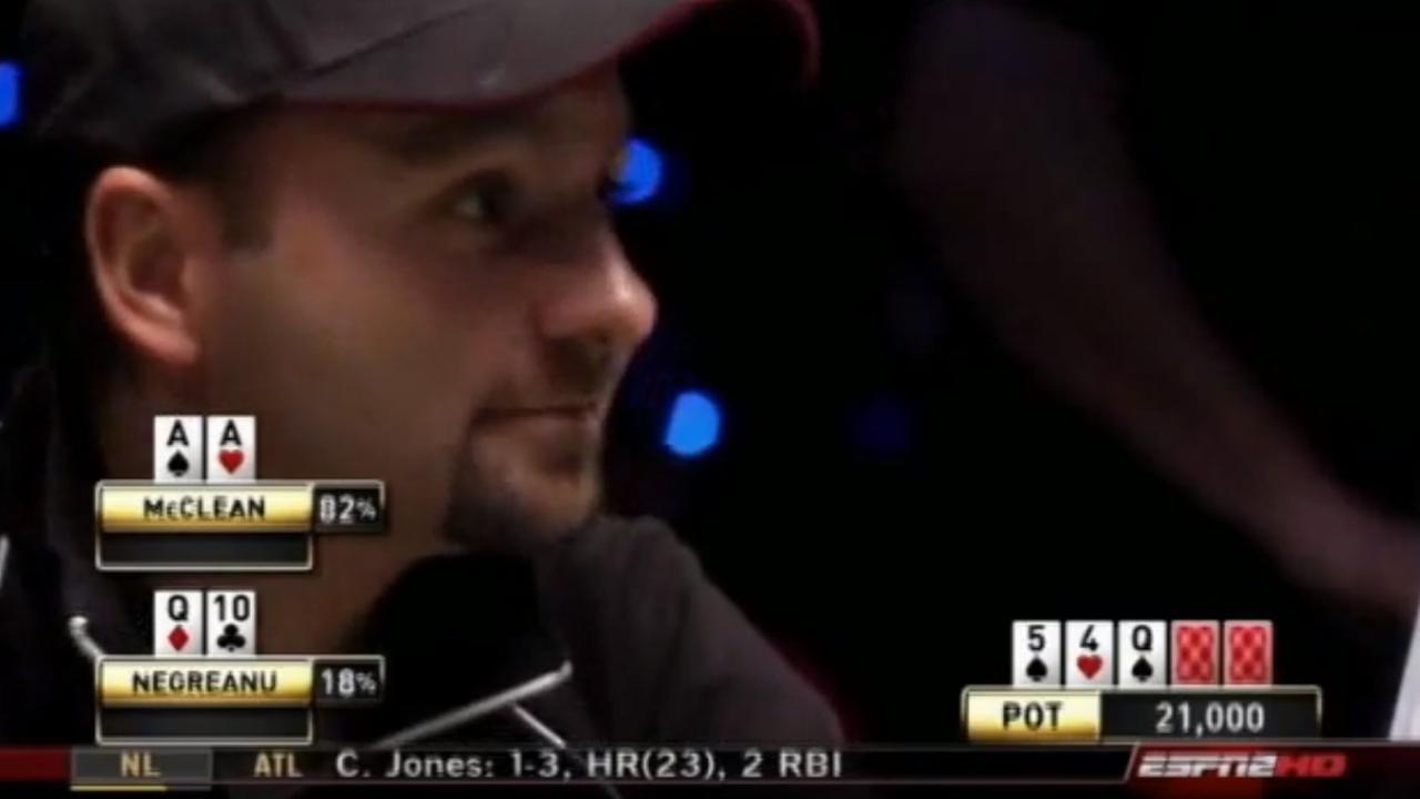 Grandes momentos de ayer y hoy: Daniel Negreanu, el lector