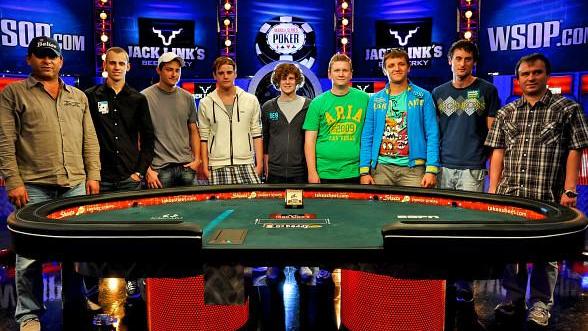 Esta noche se juega la mesa final de las WSOP