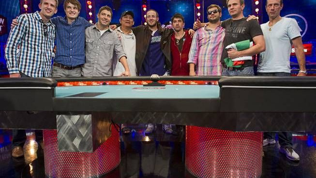 Mesa final del Main Event WSOP 2012, la cita del año