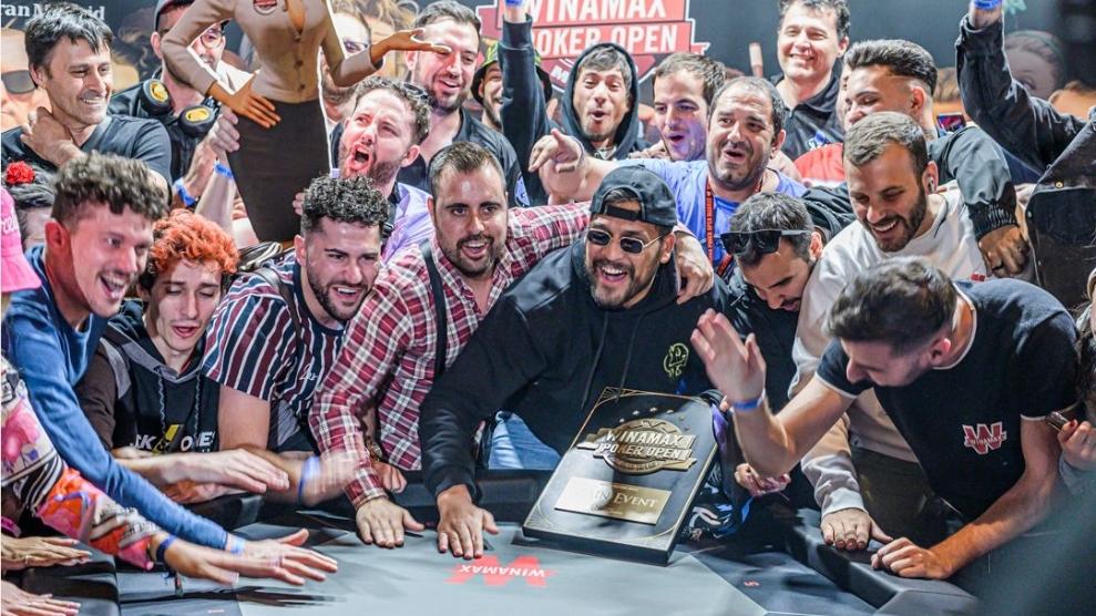 Omar del Pino reina en la fiesta del WPO Madrid ganando el ME por 130.000 € Omar del Pino reina en la fiesta del WPO Madrid ganando el ME por 130.000 €
