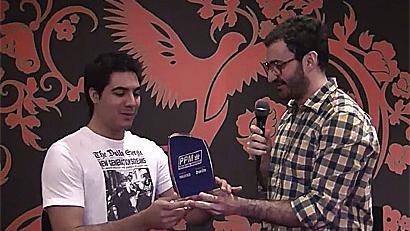 Samuel Jiménez recibe el trofeo del Poker Pro Masters Samuel Jiménez recibe el trofeo del Poker Pro Masters