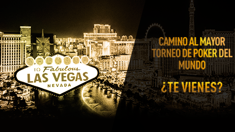 Sportium te lleva a Las Vegas "Camino al mayor torneo del mundo"