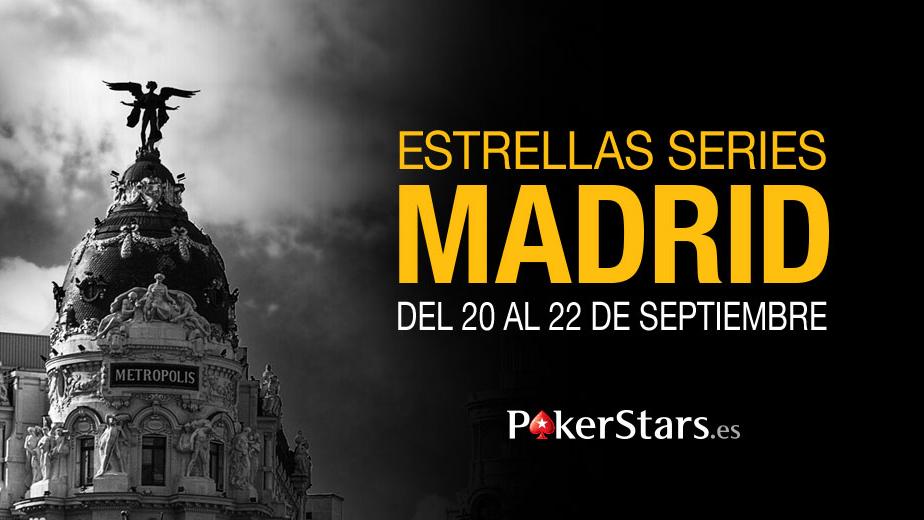 Las Estrellas Series Madrid quieren abarrotar la sala PokerStars Live de Torrelodones