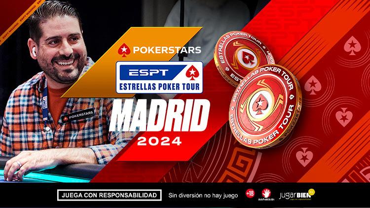 PokerStars anuncia la primera etapa del ESPT 2024 en Madrid