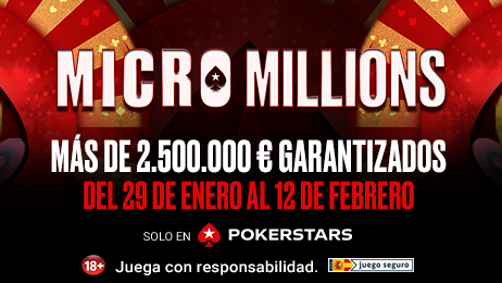 Nueva edición de las MicroMillions con más de 2.500.000 € garantizados