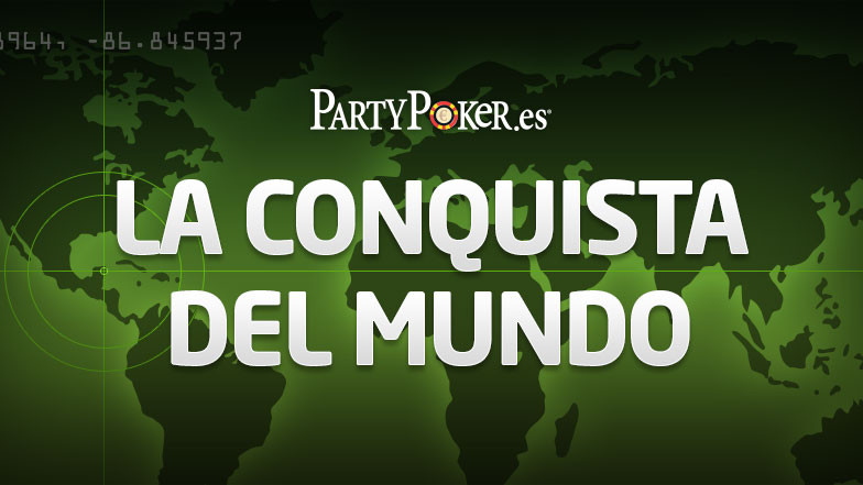 La Conquista del Mundo: 50.000€ en premios en PartyPoker