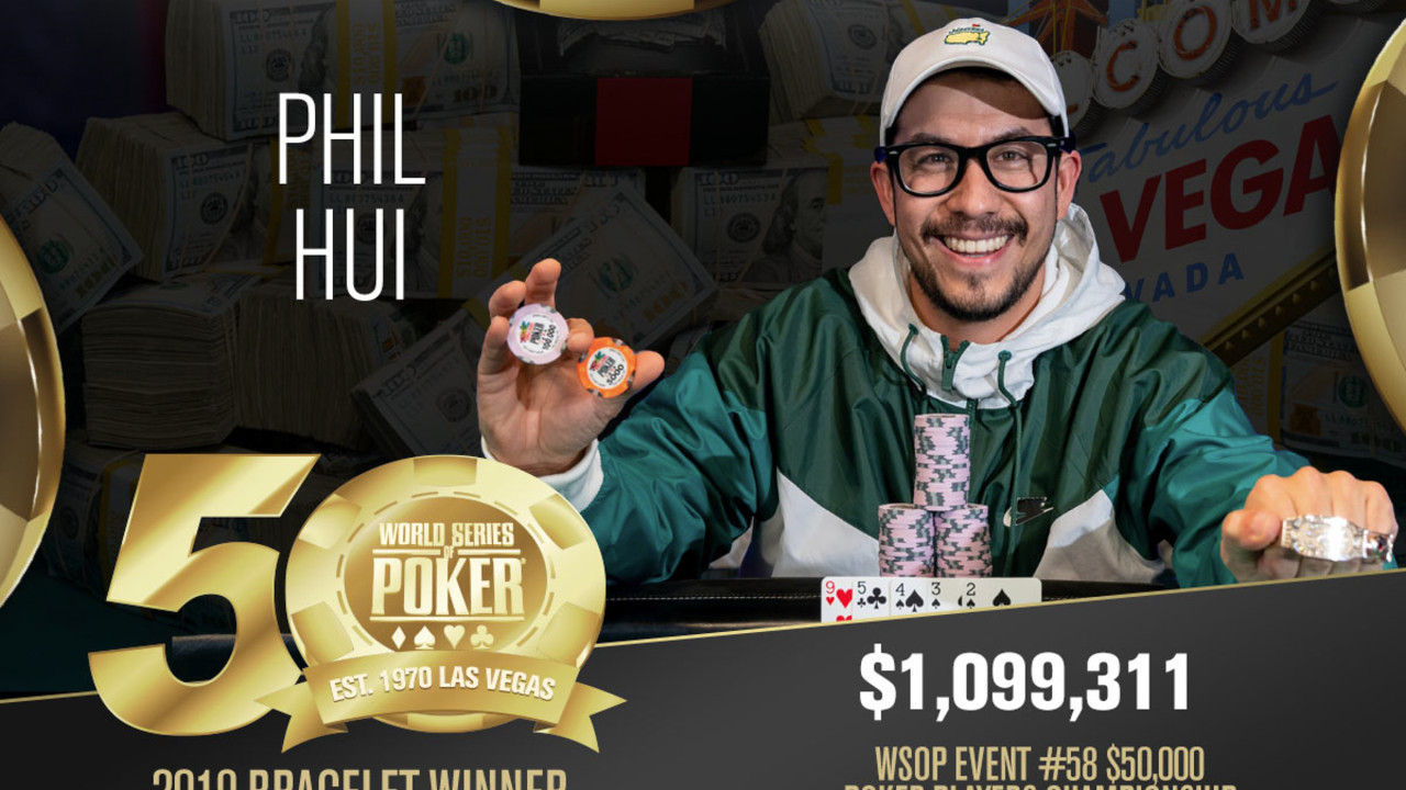 Phil Hui conquistó el Poker Players Championship Phil Hui conquistó el Poker Players Championship