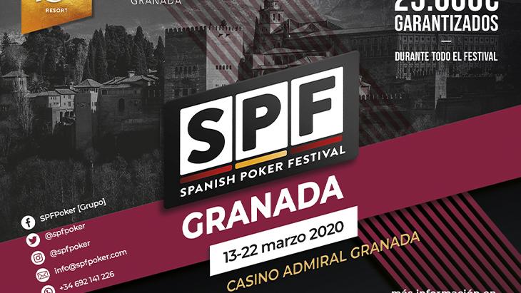 El SPFpoker se traslada a Granada del 13 al 22 de marzo