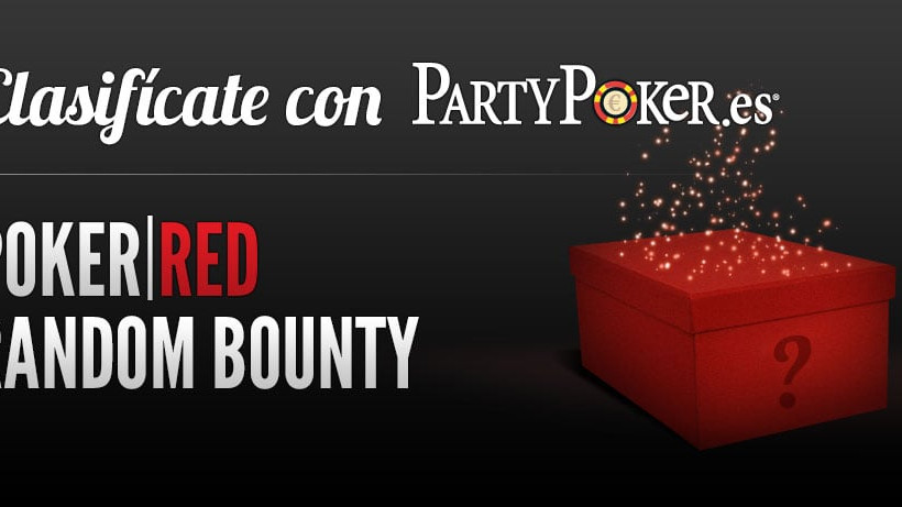 Clasifícate esta noche para el Poker-Red Random Bounty en PartyPoker.es