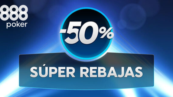 Súper Rebajas al 50 % este domingo en dos grandes torneos Súper Rebajas al 50 % este domingo en dos grandes torneos