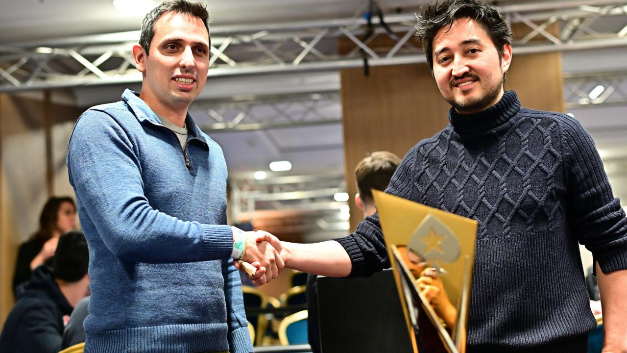 Runner-up de Sergio Aído en el €50k SHR tras pactar en el HU por 667.630 €