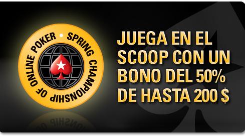 Novedades importantes en el SCOOP de PokerStars