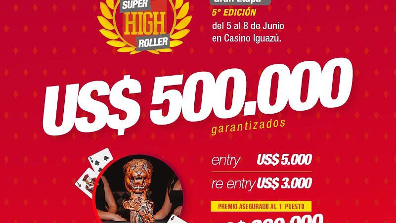 Comienza el Super High Roller de Iguazú