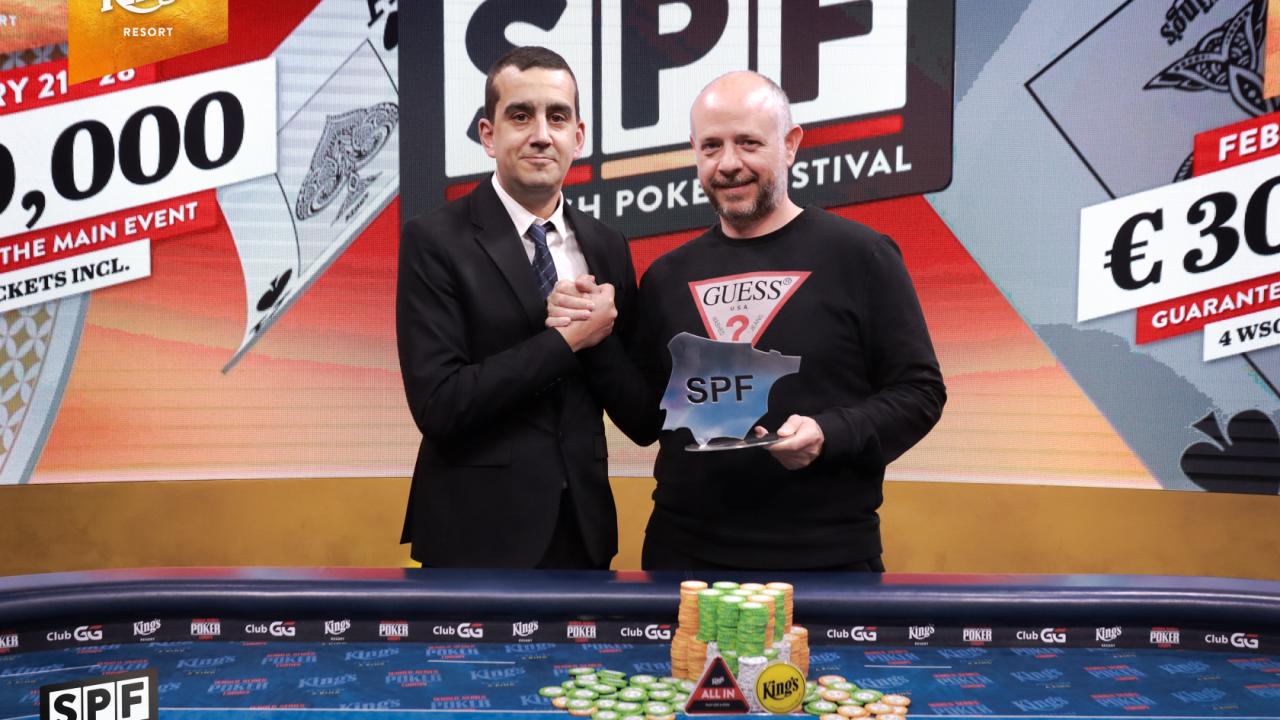 César García impone su ley en el High Roller César García impone su ley en el High Roller
