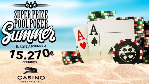 Arranca el SPP de verano de Casino Cirsa Valencia con un bote que podría superar los 60.000€
