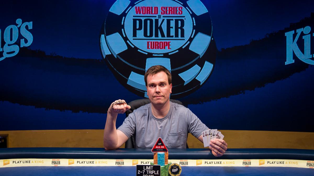 Espen Sandvik y Tomas Fara, campeones en la WSOP Europa