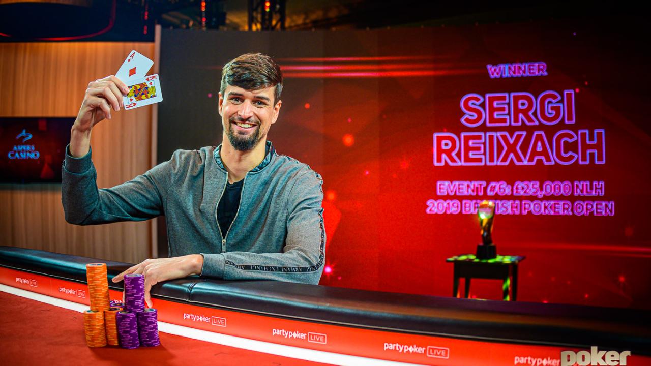 Sergi Reixach también se proclama campeón en el BPO por 253.000£