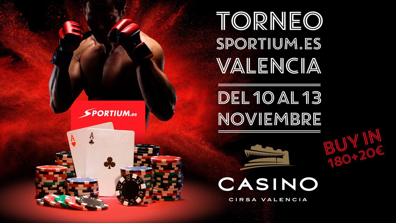 Triple pacto en la final del Sportium.es de noviembre en Casino Cirsa Valencia Triple pacto en la final del Sportium.es de noviembre en Casino Cirsa Valencia