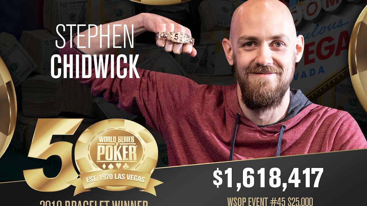 Stephen Chidwick campeón del Evento #45 PLO High Roller